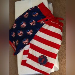 Baseballism Swim Trunks